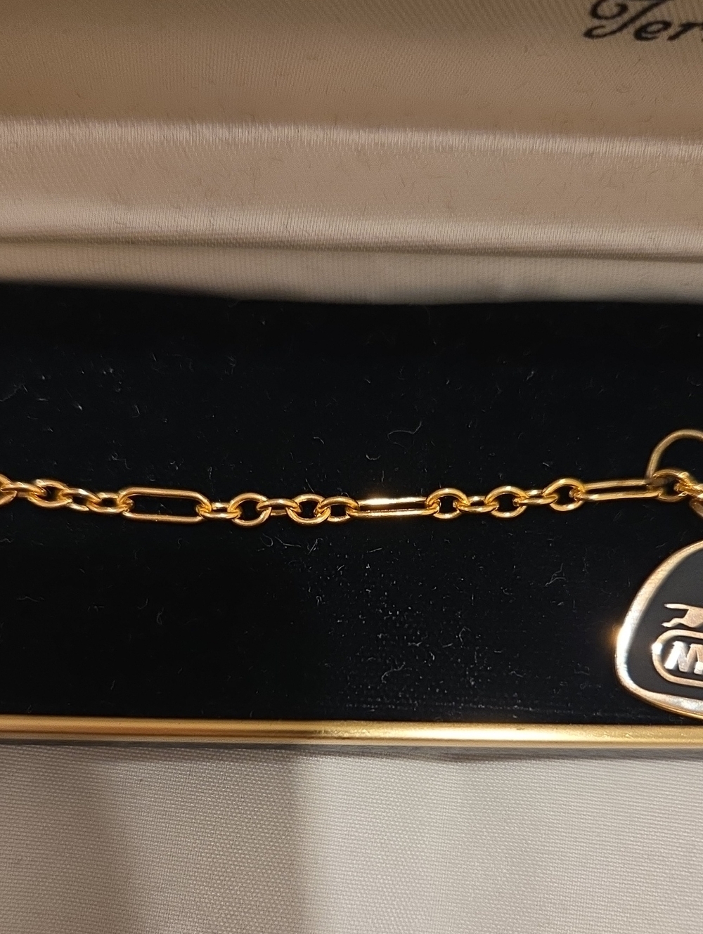 NWOT Vintage 14K Gold NYRA Bracelet - Picture 3 of 4